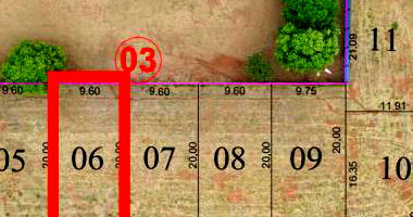 Terreno com 192 m² em Macedônia/SP