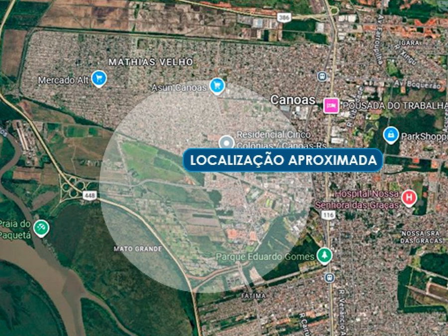Casa com 84 m² em Terreno de 642 m² em Canoas - RS