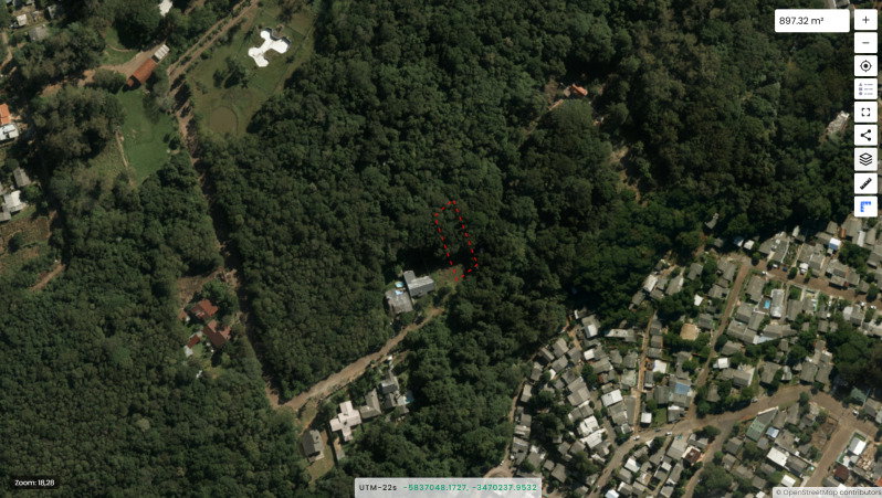 Terreno urbano de 870,70 m² no Loteamento Avifauna