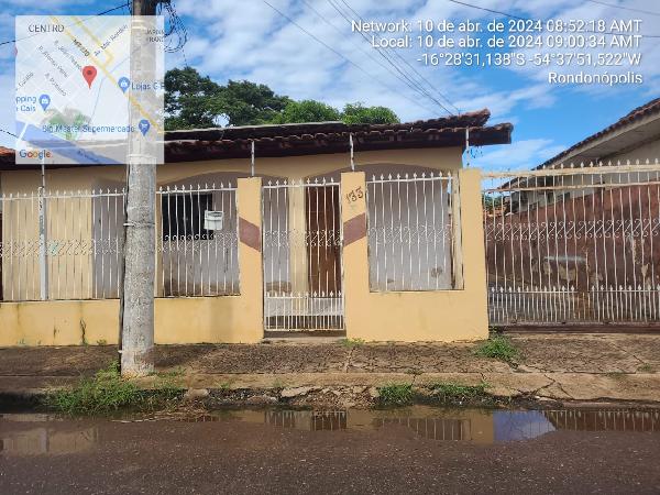 Casa 3 quartos 2 banheiros 95m² construída, desocupada