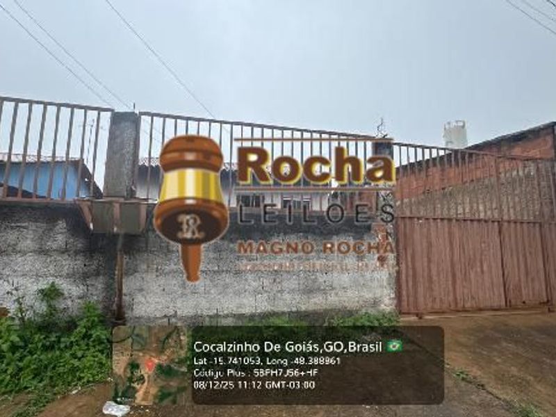Casa com 2 quartos, 51,5m², terreno 188,18m², desocupada
