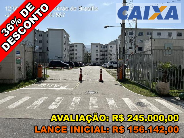 Apartamento com 2 quartos e 43m² de área total