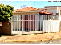 Construção com 3 quartos, 2 banheiros e 2 vagas - 157,77m² construída