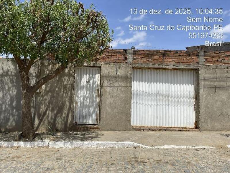 Casa com 2 quartos em Santa Cruz do Capibaribe/PE