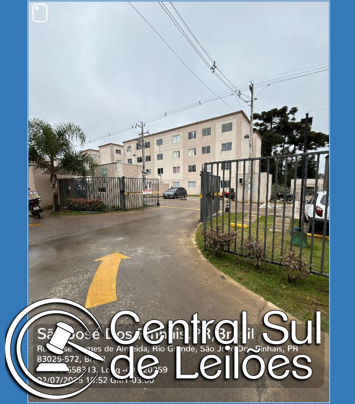 Apartamento com 2 quartos e vaga em São José dos Pinhais