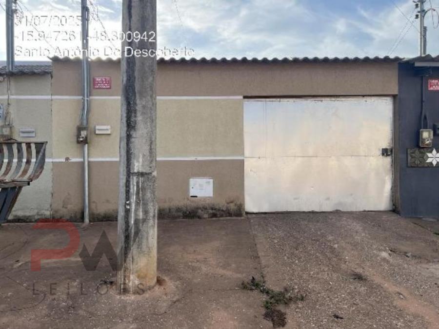 Casa em Santo Antônio do Descoberto com 2 quartos e 69.98m²