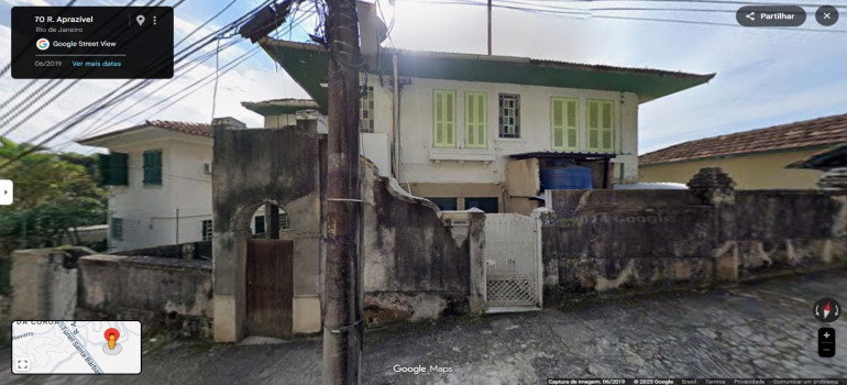Imóvel em Santa Teresa com Terreno de 17,67m - Rio de Janeiro