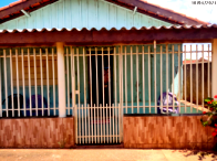 Casa de madeira 60m² em terreno de 240m² - Arenápolis/MT