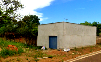 Barracão 12x5m com terreno 360m², lote 15, desocupado