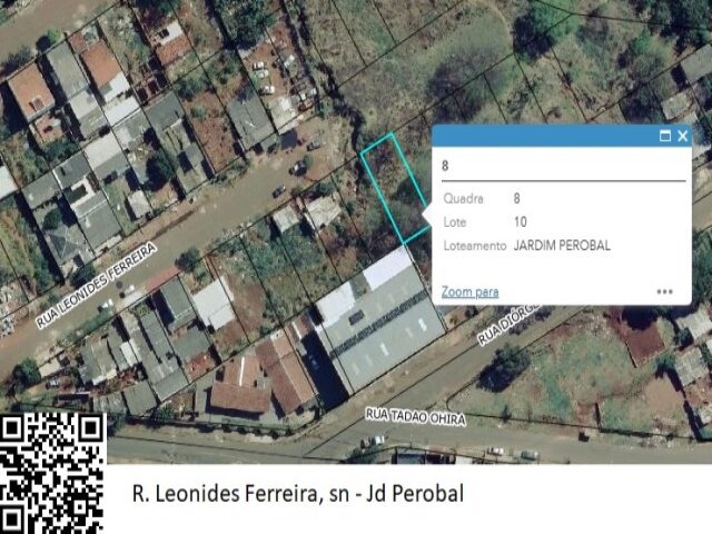Terreno 250 m² no Jardim Perobal - Londrina/PR