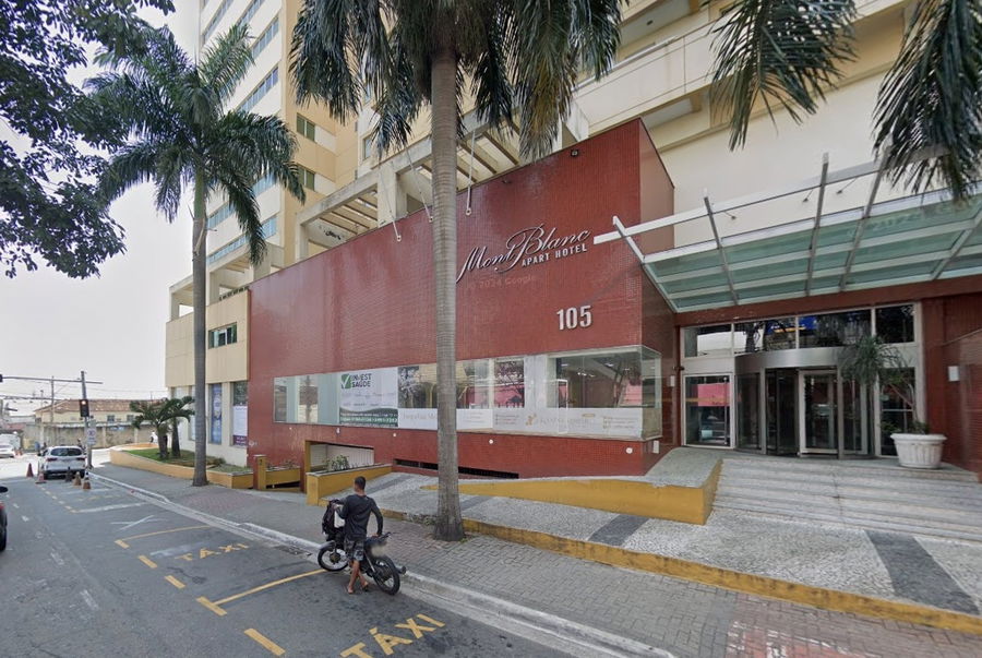 Flat 1 quarto 1 banheiro 30m² Mont Blanc Apart Hotel