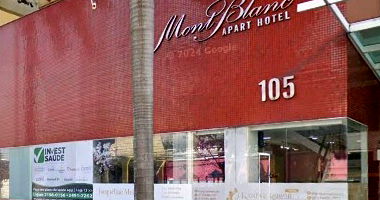 Flat 1 quarto 1 banheiro 30m² Mont Blanc Apart Hotel