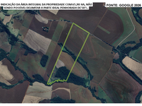 Sítio com 65,90 hectares - 50% ideal - Fênix/PR