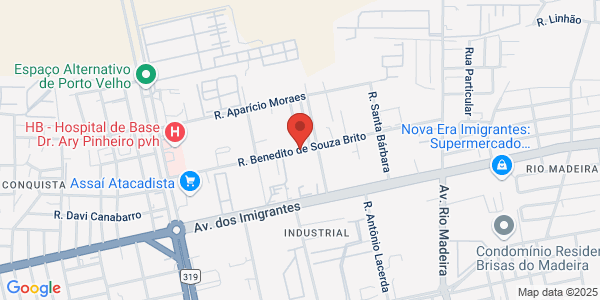 Terreno Esquina em Porto Velho com 2.612 m²
