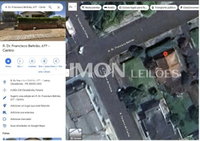 Casa residencial de madeira com 3 quartos, 1 banheiro e garagem
