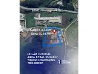 Galpão com 3.333m² em Terreno de 55.957m² em Três Rios/RJ