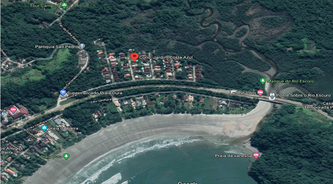 Terreno com 454,50 m² em Ubatuba - SP
