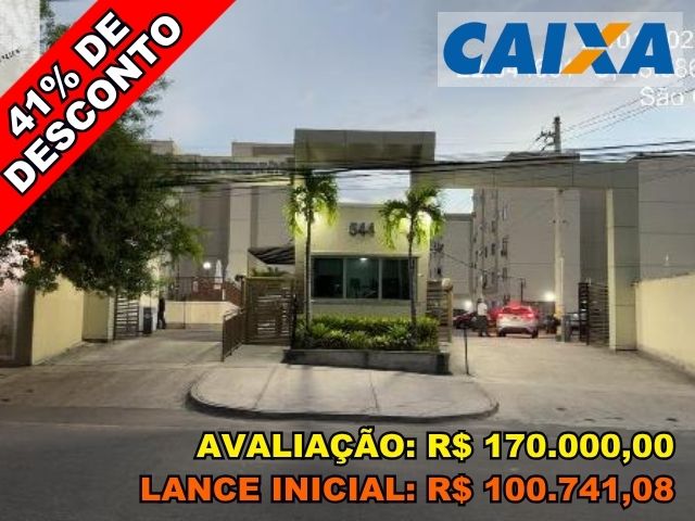 Apartamento 40m² no Parque Sol do Engenho -