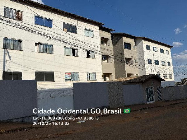 Apartamento com 2 quartos em Cidade Ocidental/GO