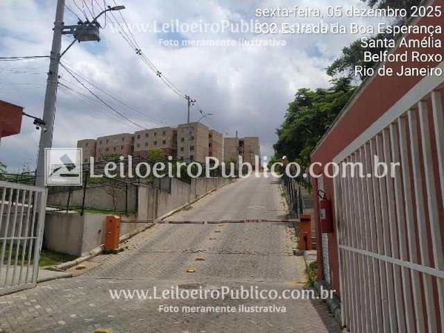 Apartamento 45,18m² em Belford Roxo (RJ) - 2 quartos e 1 vaga