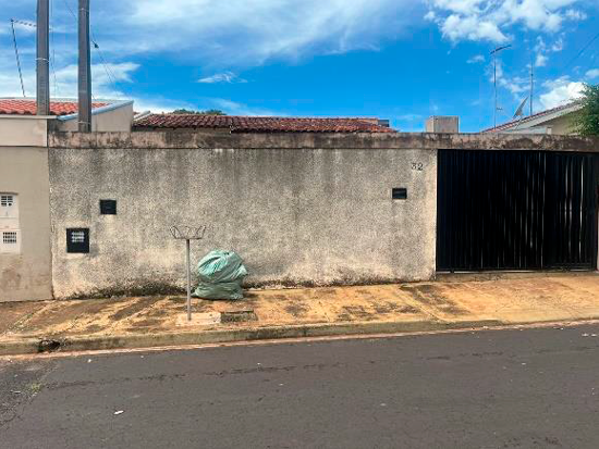 Casa em Araraquara com 51,76m² de área construída