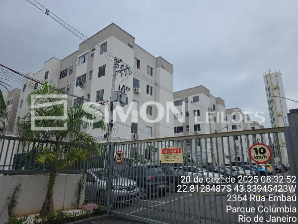Apartamento 2 quartos, 41m², Parque Columbia - RJ