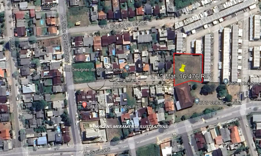 Área pública com 1.522,82m² em Portão/RS - Lance inicial R$426.389,60