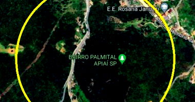 Terreno de 466,15ha na Fazenda Ponte da Táboa em Apiaí/SP