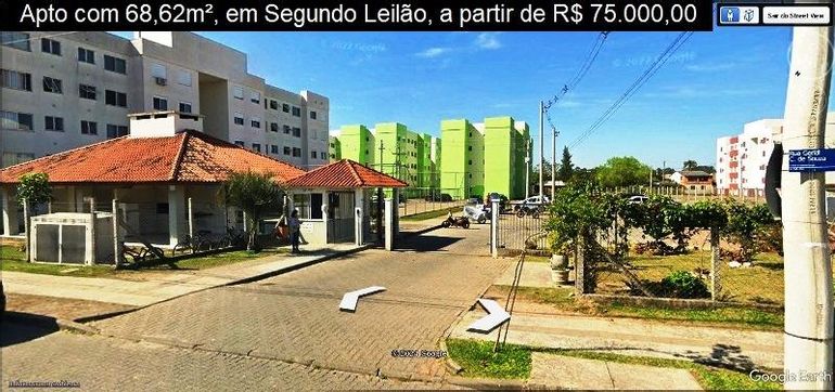 Apartamento 2 quartos, 1 banheiro, 68m²