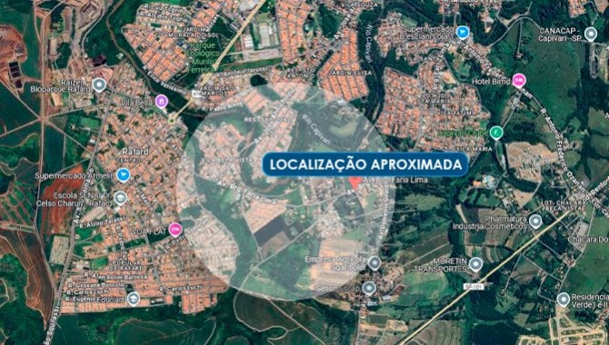 Direitos sobre área rural de 5.623 m² em Bela Vista, Capivari