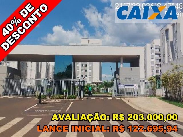 Apartamento 2 quartos, 47,85m² privativos, 1 vaga em Ribeirão Preto/SP