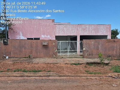 Casa 2 Quartos, 2 Banheiros e 66,83 m²