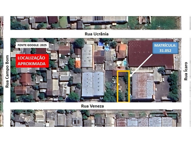 Terreno com 372m² em Novo Hamburgo/RS