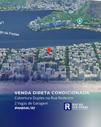 Cobertura Duplex 270m² com 2 Vagas em Ipanema