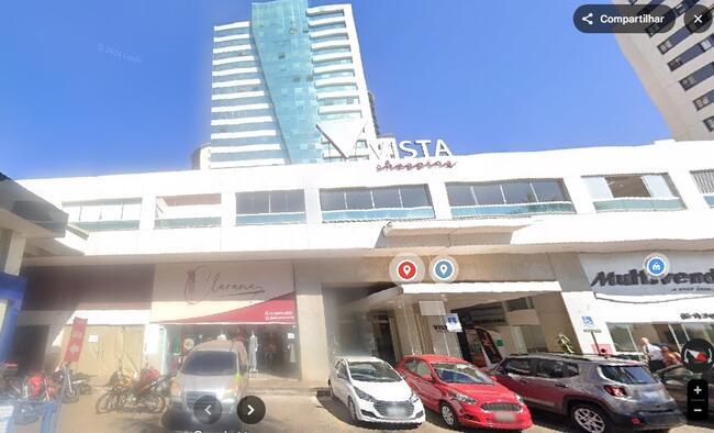 Loja comercial 43,42m² em Águas Claras/DF com mezanino e boa localização