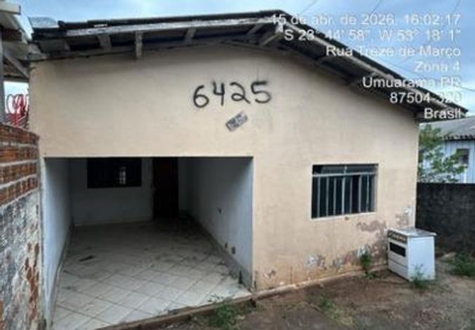 Casa 3 Quartos Ocupada c/ 353m² em Umuarama