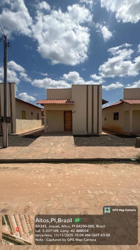 Casa com 2 quartos em Altos/PI