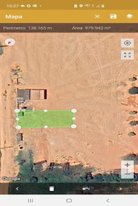 Terreno Industrial com 980 m² em Juruena - MT