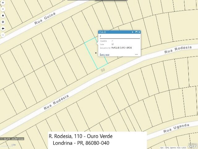 Lote de 250m² com casa de 149m² em Londrina/PR