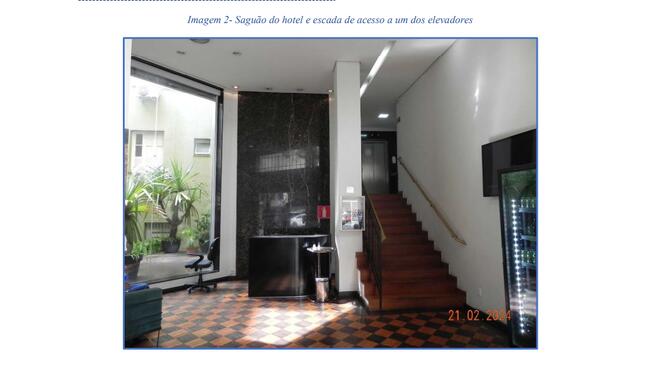Hotel Metrópole com 64 quartos, piscina e 5 andares