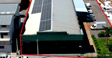 Terreno Urbano com Pavilhão Industrial em Getúlio Vargas/RS