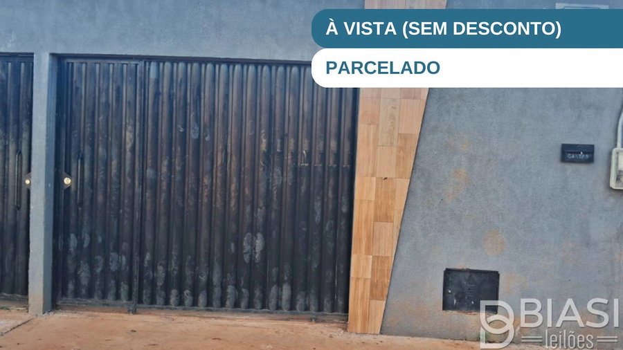Casa com 82m² de área construída em Planaltina/GO