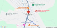 Dois terrenos urbanos com áreas amplas em Xarqueada, Três Barras