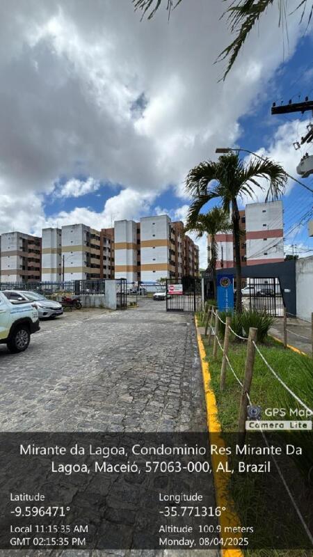 Apartamento 2 Quartos, 2 Banheiros e 1 Vaga - 50,49 m²