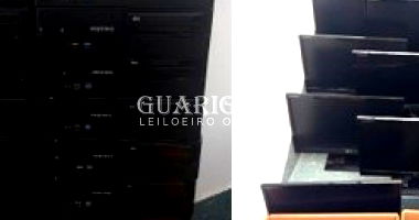 Lote 231: 20 Microcomputadores e 20 Monitores em Birigui - SP