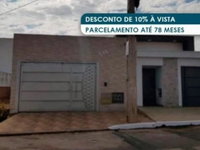 Casa 90m² com 50% fração ideal de terreno, imóvel