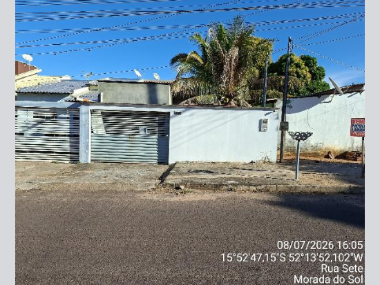 Casa com 2 quartos e 2 banheiros em Barra do Garças
