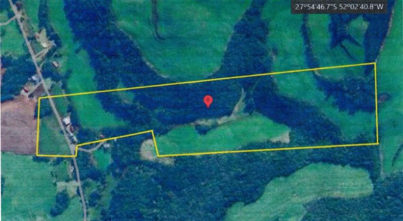Terreno rural amplo com 230.224m² em área desocupada