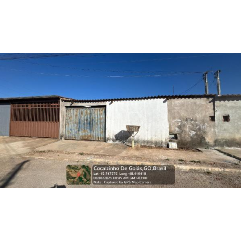 Casa em Cocalzinho de Goiás com 79m² e 2 quartos