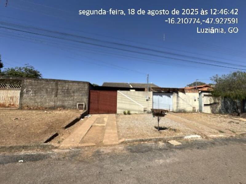 Casa em Luziânia/GO com 2 quartos e 54m² de área construída